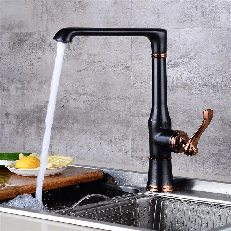 2019 смеситель для кухни Классический Латунный раковины Смеситель холодной и