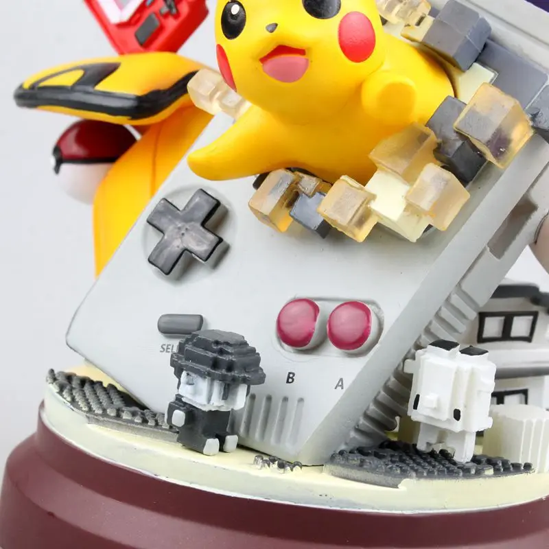 18,5 см Pikachu& Charizard новая игра GameBoy ПВХ фигурка игры коллекции фанатов Детская кукла игрушки, лучшие подарки