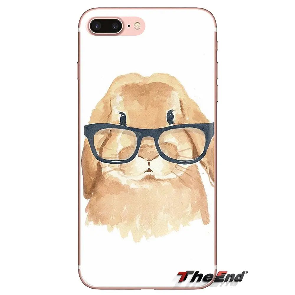 Милый Пасхальный кролик мистер коала силиконовый чехол-кошелек для LG Spirit Motorola Moto