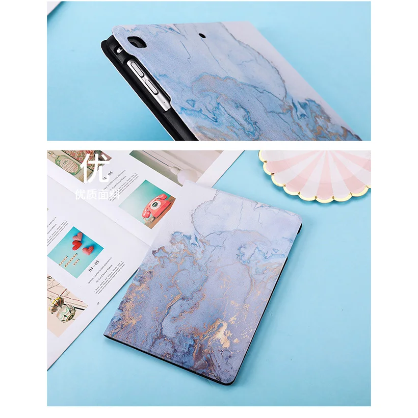 Умный чехол для планшета для iPad, 9,7 дюймов, iPad 6 поколения, Чехол для iPad 9,7, чехол с закаленным стеклом