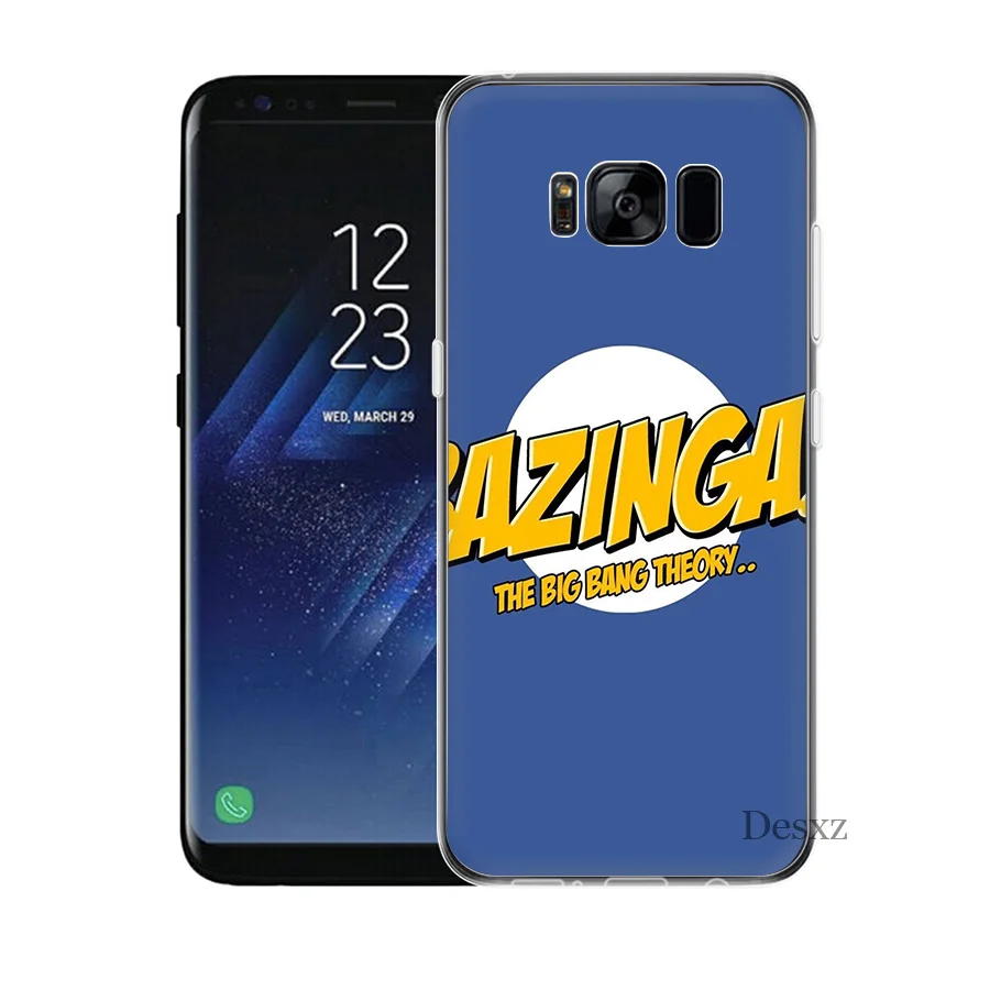 Чехол из ТПУ для Samsung A7 A9 A10 A20 A30 A40 A50 A60 A70 A5 A6 A8 Plus J3 J5 J6 J7 Bazinga корпус сериала Теория