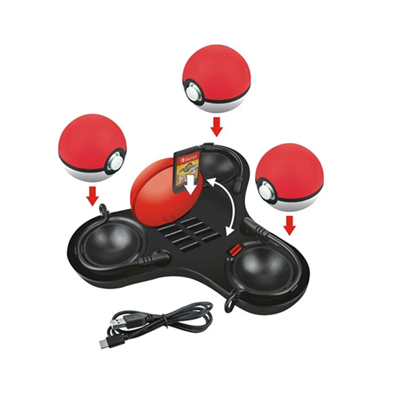 ДЛЯ NS игровая карта кронштейн для хранения Мячик с эльфом зарядное устройство