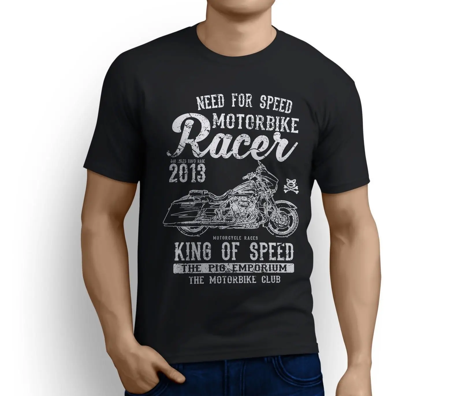 2019 брендовая мужская футболка модная классическая Футболка с принтом короля