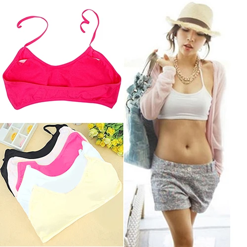 

Women's Sexy Halter Chest Strap Vest Tank Cropped Tube Top 6YV1