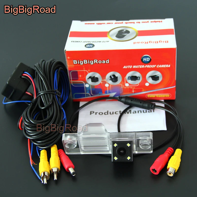 Камера заднего вида BigBigRoad парковочная камера для Chery QQ 3 Cowin 1 / X1 Tiggo livan 320 седан с