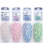 Опаловые цвета 400 шт разные размеры ss4-ss12 без горячей фиксации Хрустальные Стразы для ногтей Flatback дизайн ногтей Сделай Сам ювелирное изделие для одежды