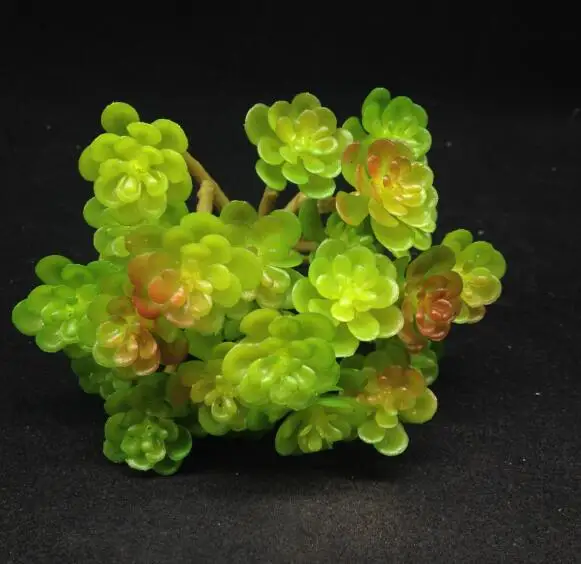 Искусственные зеленые суккуленты искусственное растение миниатюрный