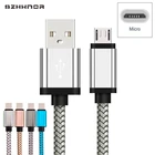 1 м 2 м длинное зарядное устройство Micro USB для телефона Android кабель Micro USB провод для быстрой зарядки для Xiaomi Redmi note 4X 5 5Plus 6 Pro 6A S2