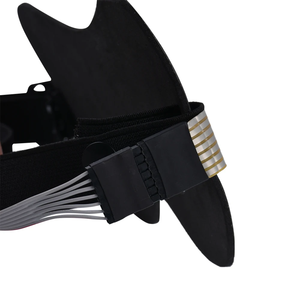 Хэллоуин с подсветкой голосовые активированные очки маска для ночного клуба