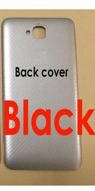 back cover black LTPro для huawei honor 4c pro 4cpro TIT-L01 лицевая пластина для ЖК-дисплея рамка Передняя средняя рамка Корпус Батарейная дверь задняя крышка Корпус чехол - Цвет: back cover black