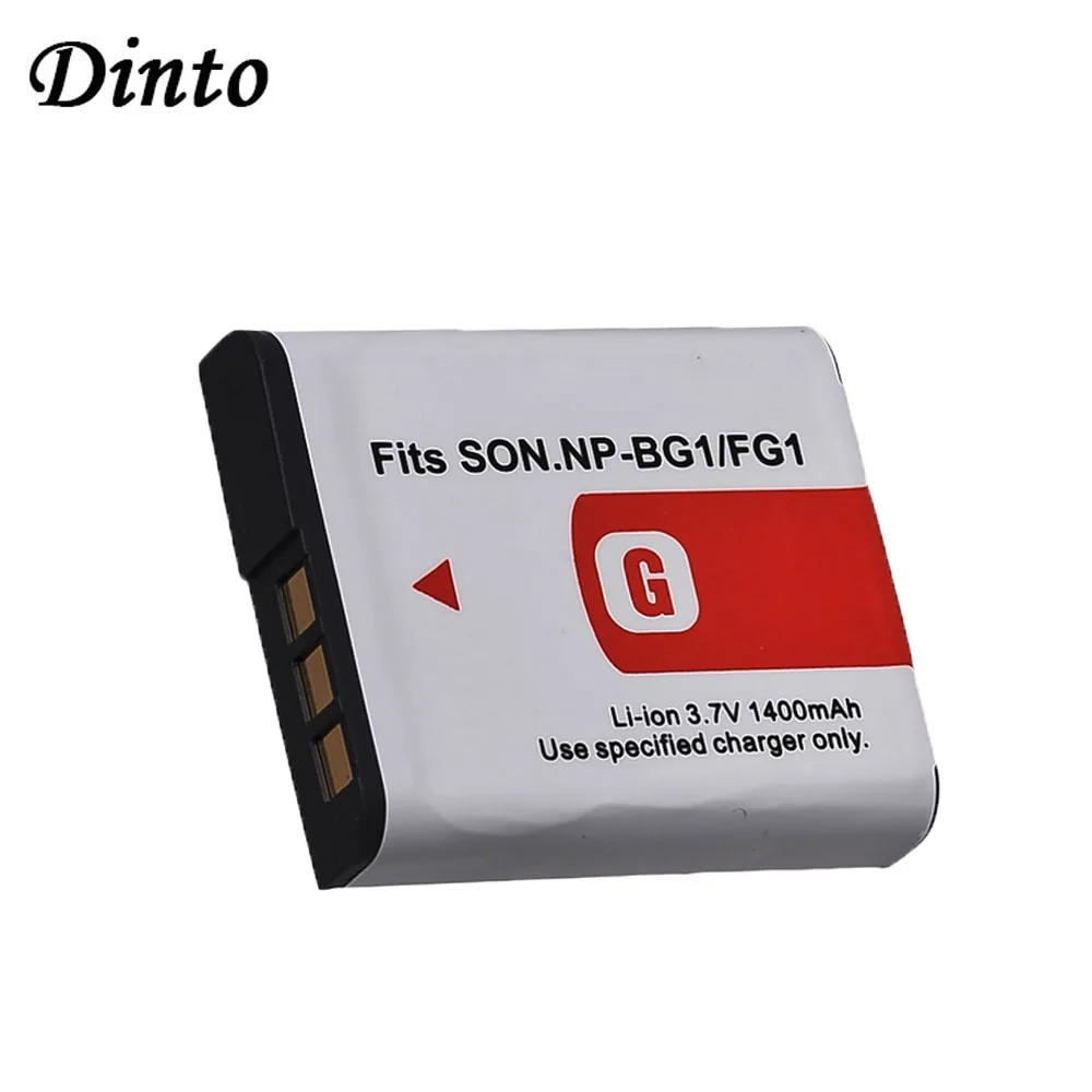 Dinto 1 шт. 1400 мА/ч фонарь NPBG1 NP BG1 NPFG1 FG1 запасной аккумулятор для камеры Sony DSC H3 H5 H7 W70 W80