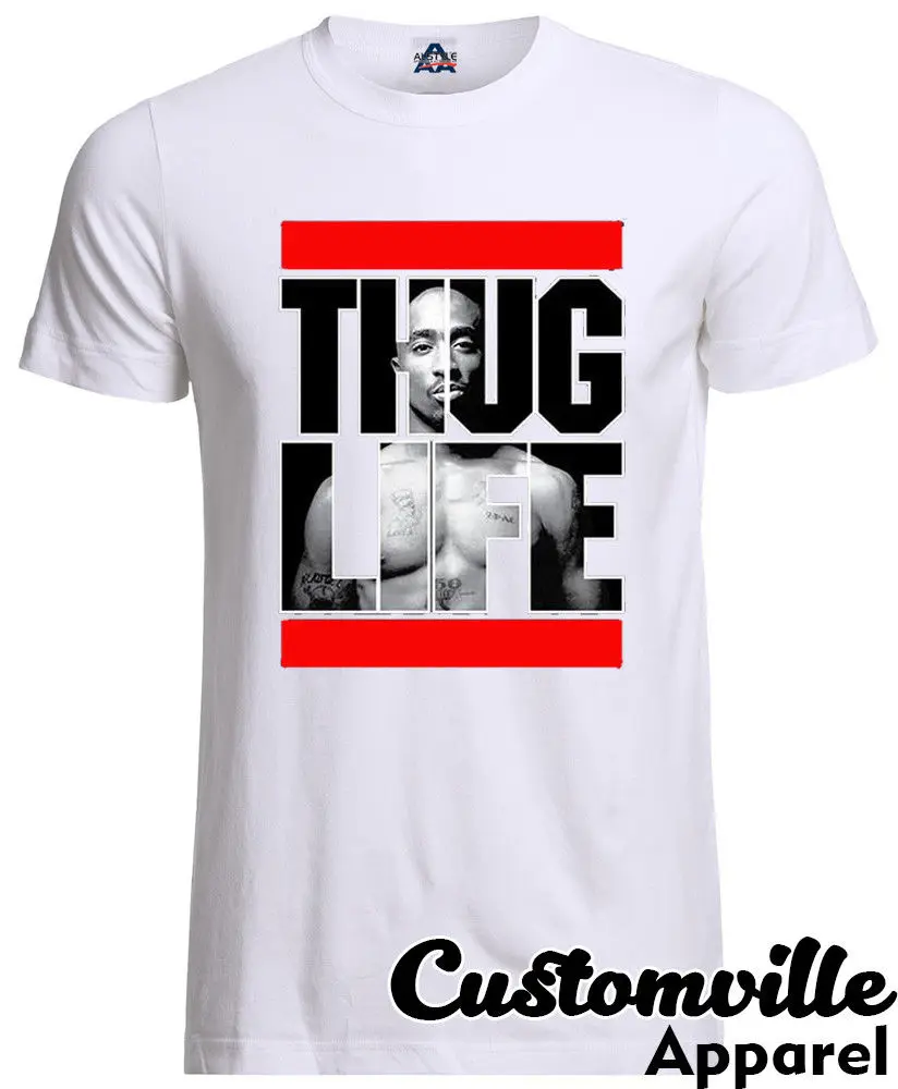 2019 модная футболка Tupac Thug Life. 2Pac All Eyez On Me Футболка в стиле хип хоп легенда о