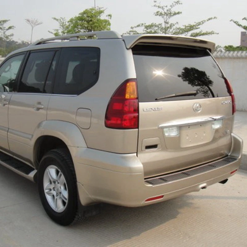 Задний спойлер для Lexus GX470 окрашенный в заводском стиле 2003-2009 со светодиодом 1