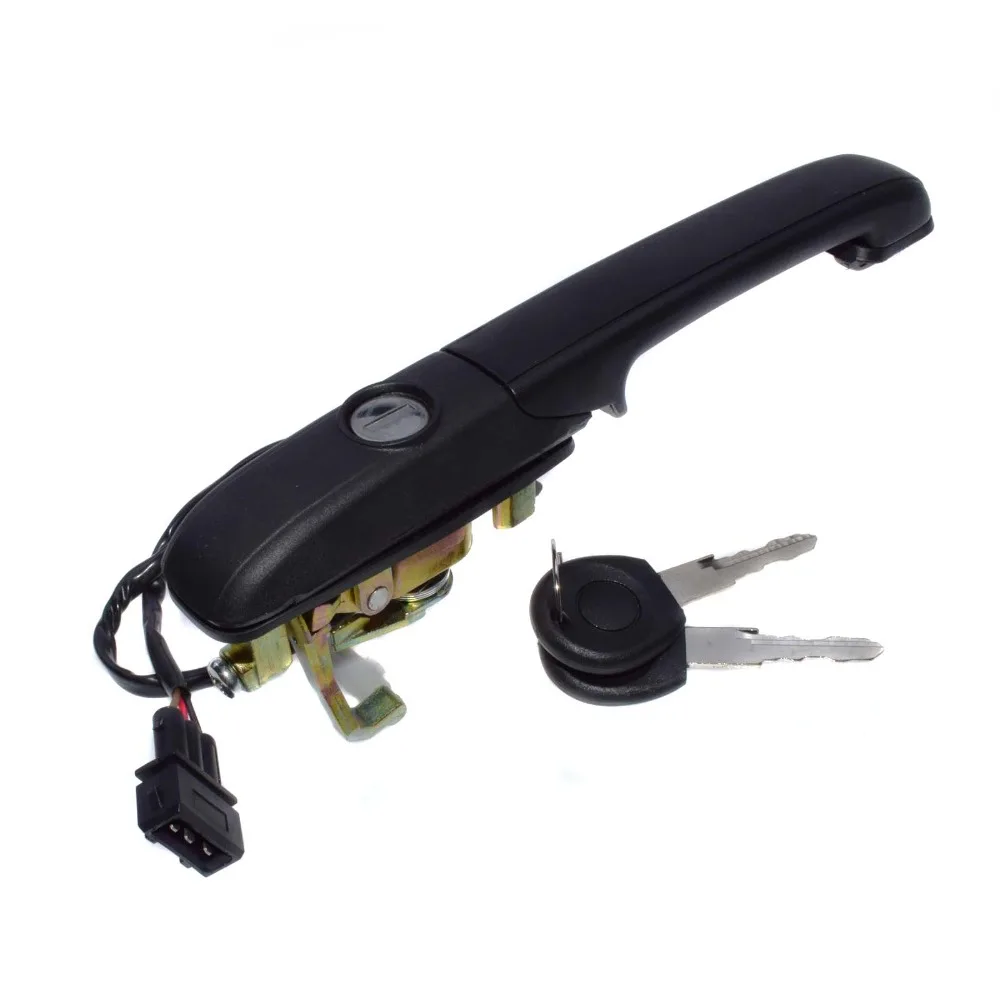 ISANCE внешняя дверная ручка передняя левая Центральная Блокировка 3A0837207C для VW Passat