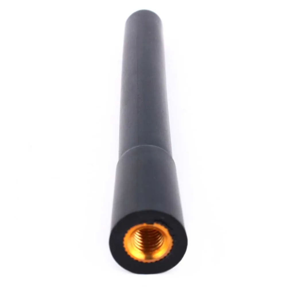 Автомобильная короткая антенна черного цвета AM/FM радио мачта винтового типа