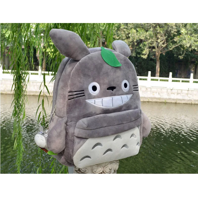 Totoro Детский рюкзак плюшевая детская школьная сумка через плечо для подростков