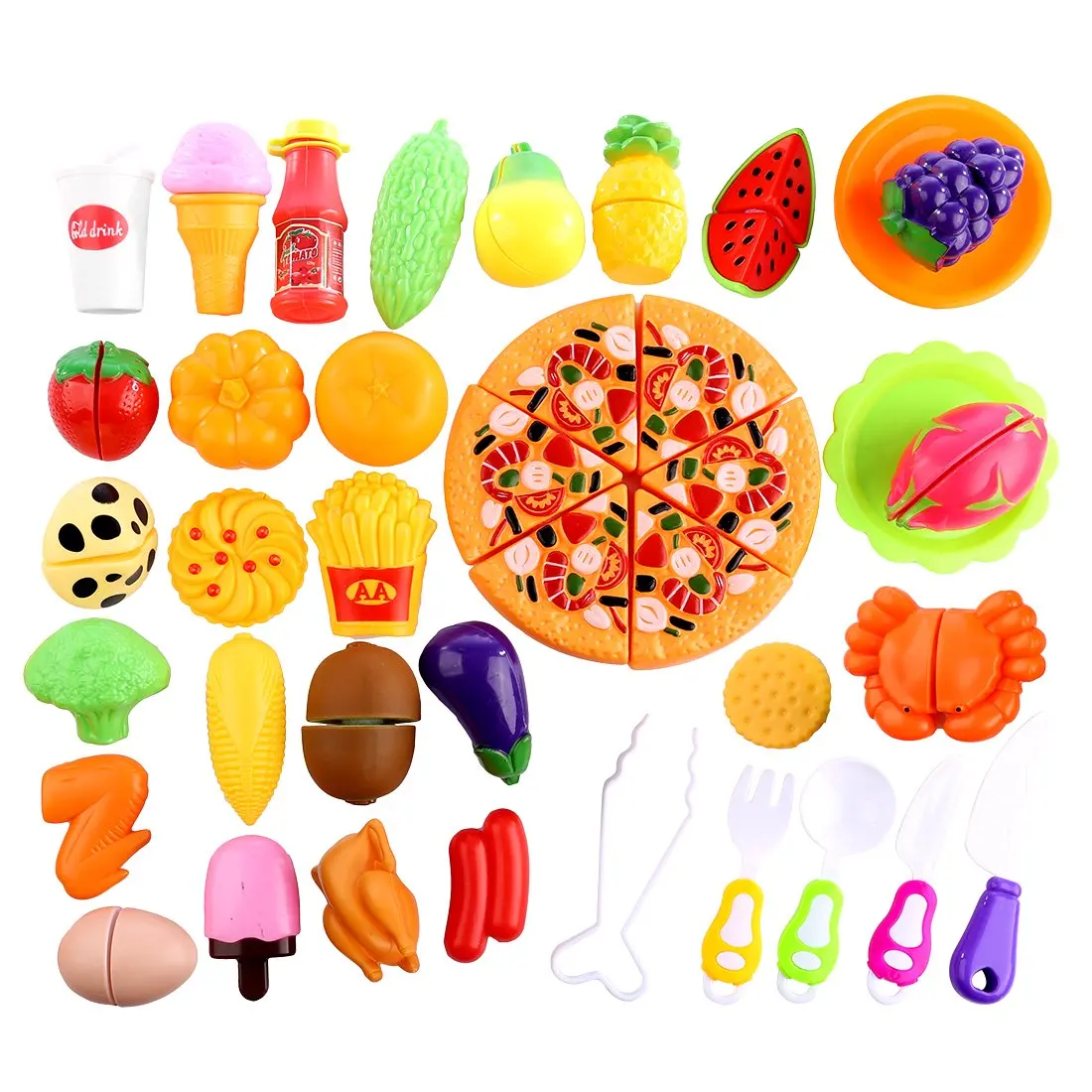 40 шт детский игровой дом наборы пластиковых игрушек для приготовления пищи наборы ролевых игр и игр ранняя развивающая игрушка с розовой корзиной одежда шеф-повара