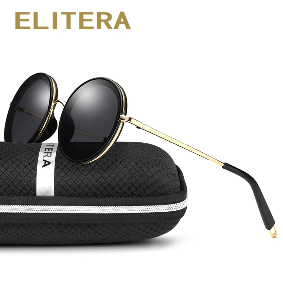 Elitera Солнцезащитные очки для женщин Для круглый вождения Элитный бренд