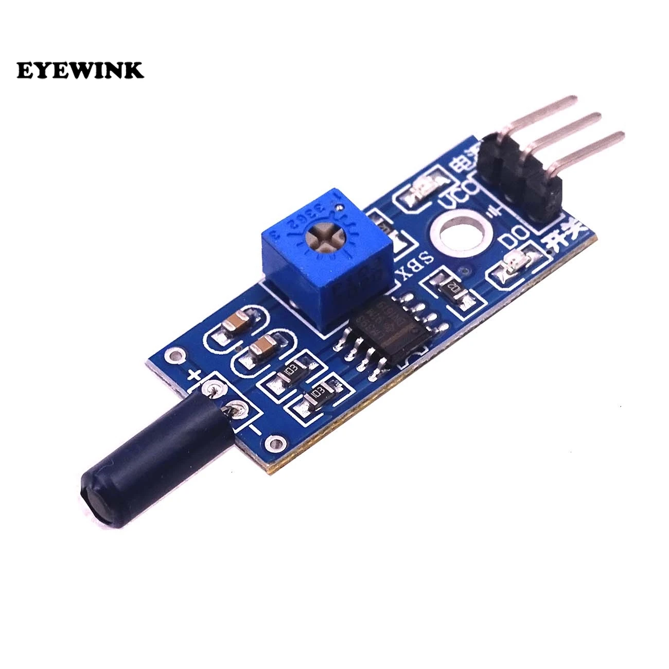 Модуль датчика вибрации Вибровыключатель модуль сигнализации для arduino Diy Kit 3 V-5V