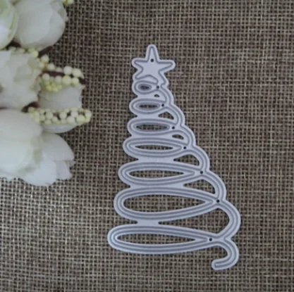 Merry Christma счастливый год металлические штампы Скрапбукинг металлические Вырубные штампы ремесло штампы высечки тиснение карты сделать трафаретная рамка
