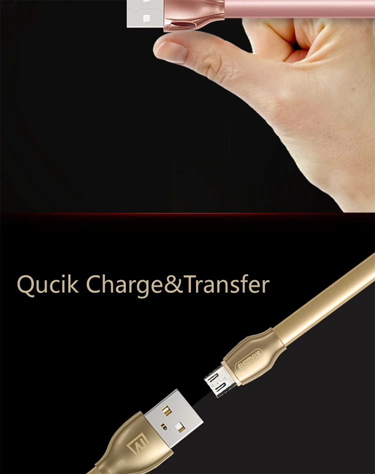 REMAX лазерный USB микро кабель для передачи данных для samsung Xiaomi huawei sony Htc tab 2A кабель для быстрой зарядки