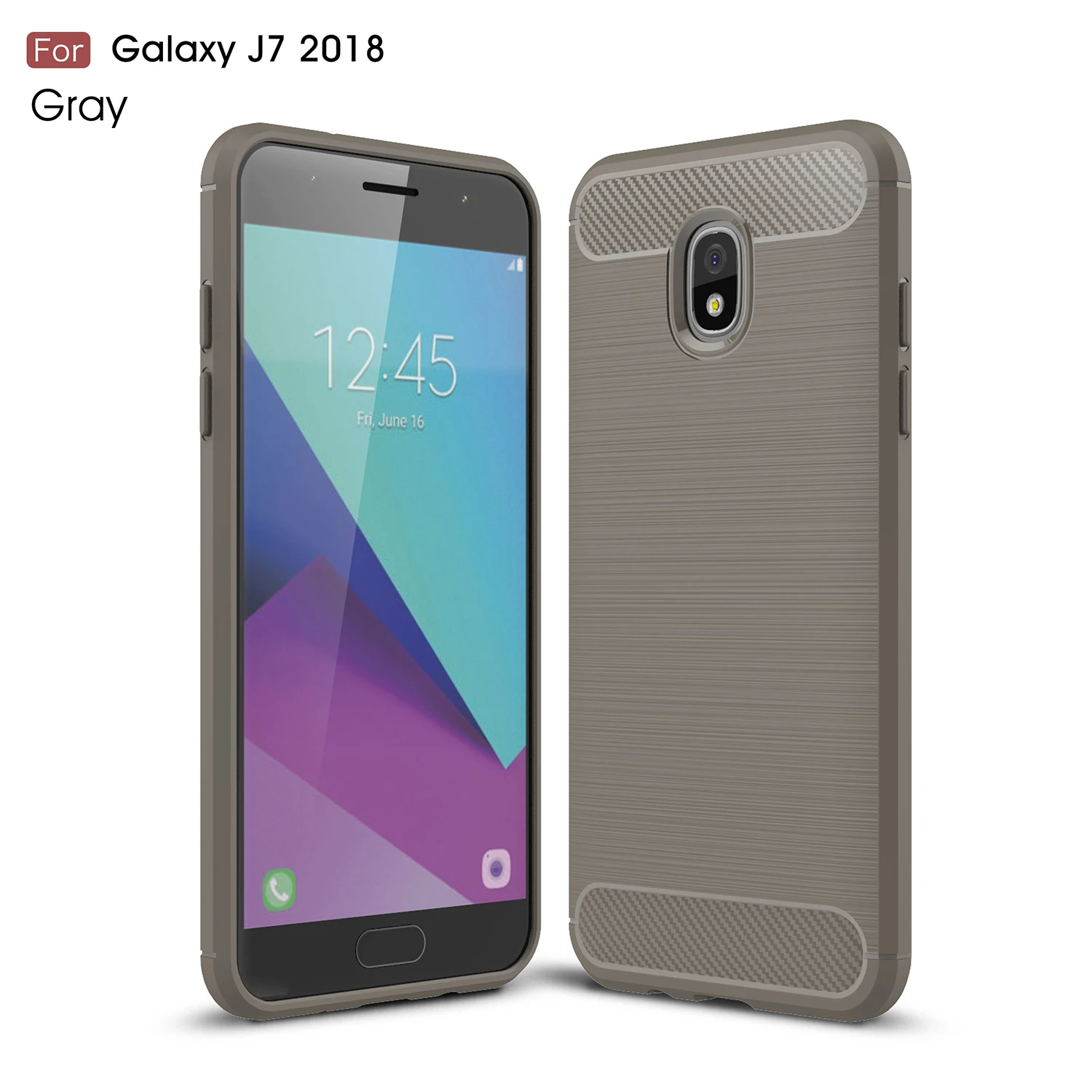 Чехол для Samsung Galaxy J7 2018 чехлы J 7 чехол телефона из мягкого ТПУ резиновый J737 |