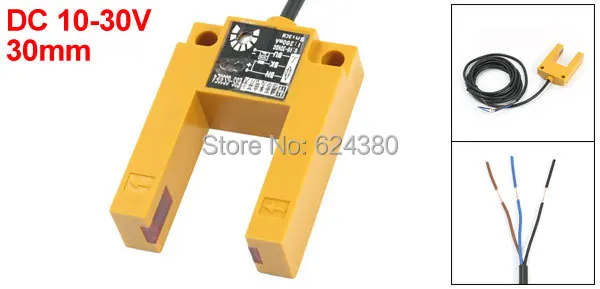 Фотоэлектрический Переключатель диффузного типа 3 провода NPN NO 10 30 в пост. Тока 200