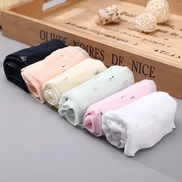 Новые летние детские колготки для девочек Колготки с милым принтом мягкие и