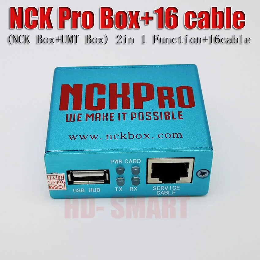 Новейший NCK Pro box NCK Pro 2 box(поддержка NCK+ UMT 2 в 1) для huawei+ 16 кабелей