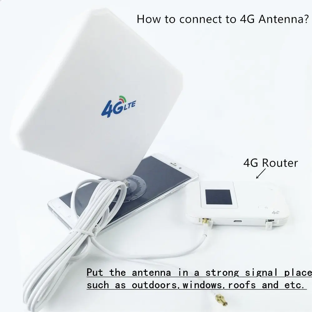 4 г LTE антенна SMA Aigital 35DBi усиления GSM Высокая Wi Fi усилитель сигнала Усилители домашние