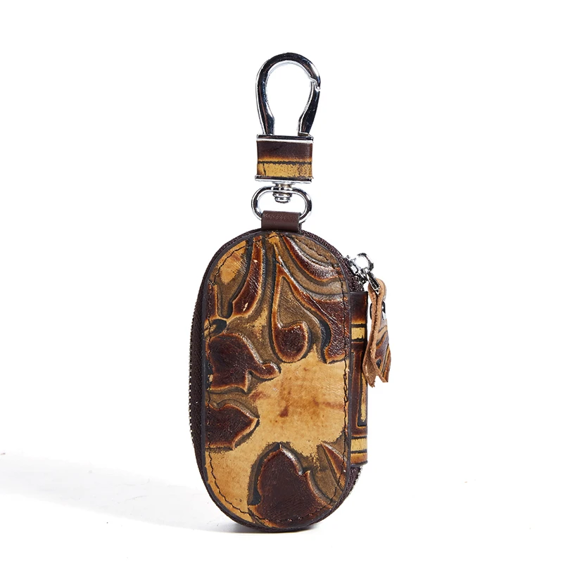 Высокое качество унисекс брелок молния монета сумка ключница ключ случайный