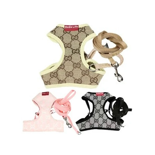 Комфорт Мягкой Дышащей Собаки Жгут Пэт Жилет Плюшевый Тягового Каната Собака