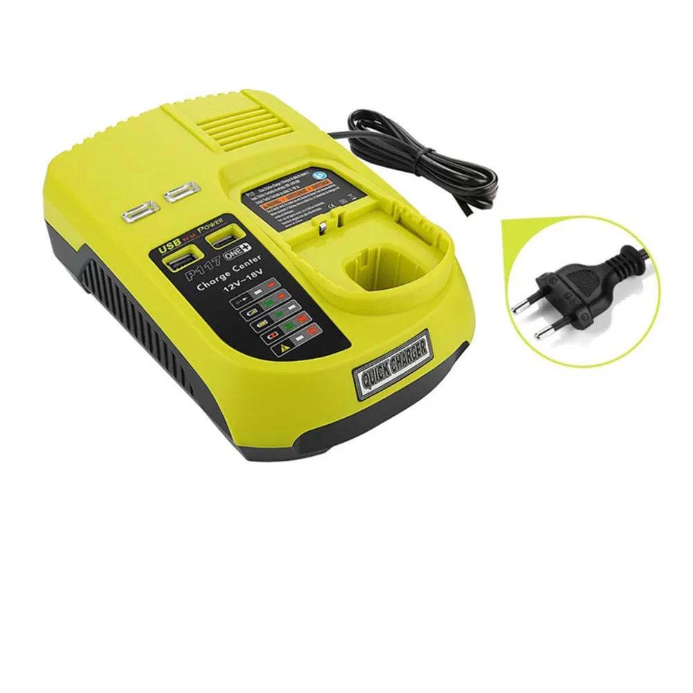 Зарядное устройство для RYOBI 12 18 в Ni CD MH Li Ion P110 P111 P107 P108|Зарядные устройства| |