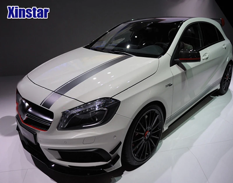 6pcs/lot car body decoration sticker For Mercedes benz AMG w204 w211 W210 CLK c180 e200 CLA GLK GLE GLC A180 A B C E S class | Автомобили