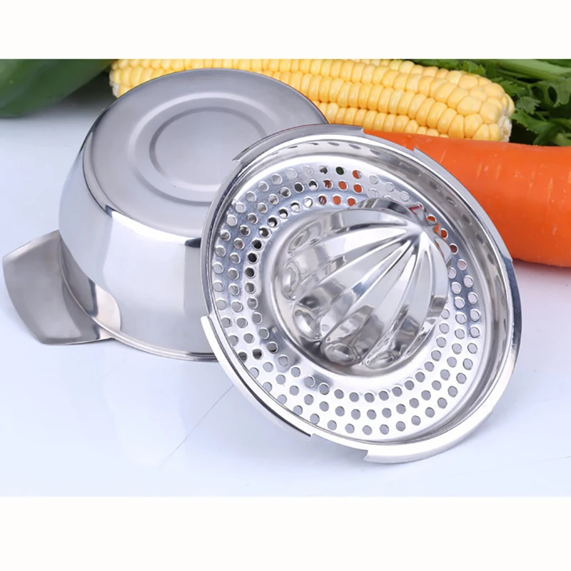 

CARRYWON Stainless Steel Hand Manual Squeezer Fruit Vegetable Orange Lemon Juice Press Squeezer Citrus Juicer Tools Convenient