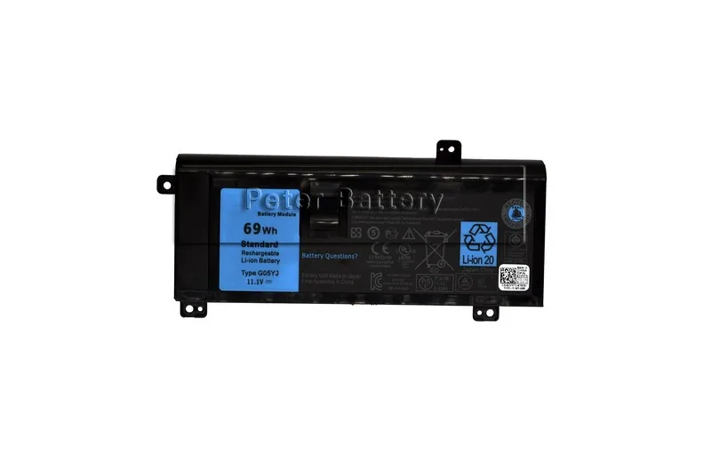 JIGU новая Подлинная 11 1 В 69Wh G05YJ батарея для DELL Alienware 14 A14 M14X R3 R4 0G05YJ Y3PN0 8X70T |