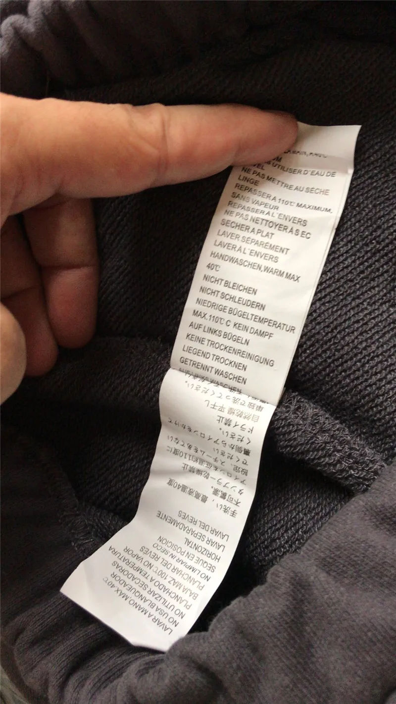 Сезон 5 Толстовка для мужчин и женщин вышивка Calabasas 1:1 Best качество Kanye West кофты пуловер Мода повседневное сезон толстовки