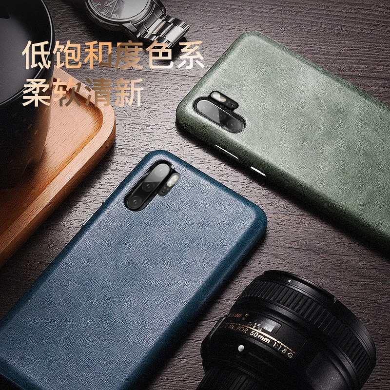 Новинка для huawei P30 модная дамская задняя крышка из натуральной телячьей кожи чехол для телефона для huawei P30 Pro
