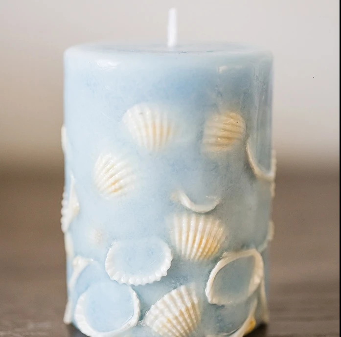 Короткая Цилиндрическая Свеча для ароматерапии без дыма | Дом и сад