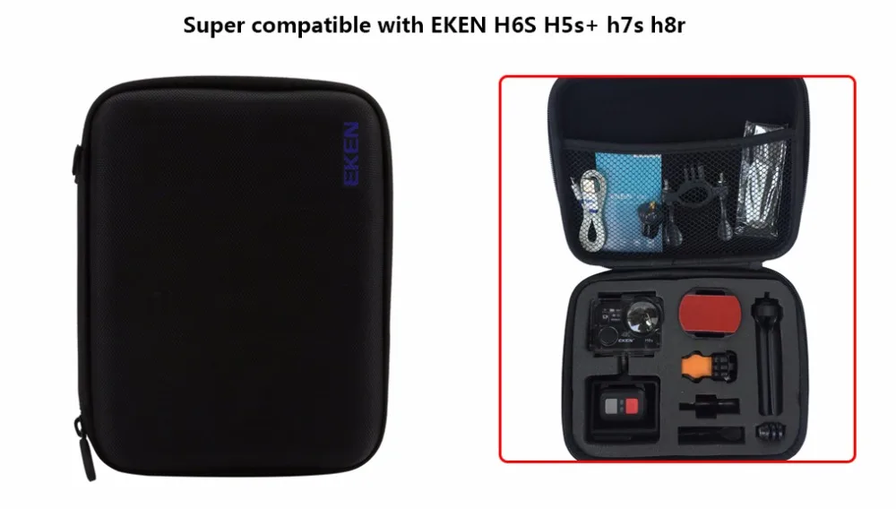 Eken H6s 4K+ Utral HD 14MP с дистанционным управлением EIS спортивная видеокамера Ambarella A12 Чип Wifi 30 м Водонепроницаемая экшн-камера Panasonic с датчиком