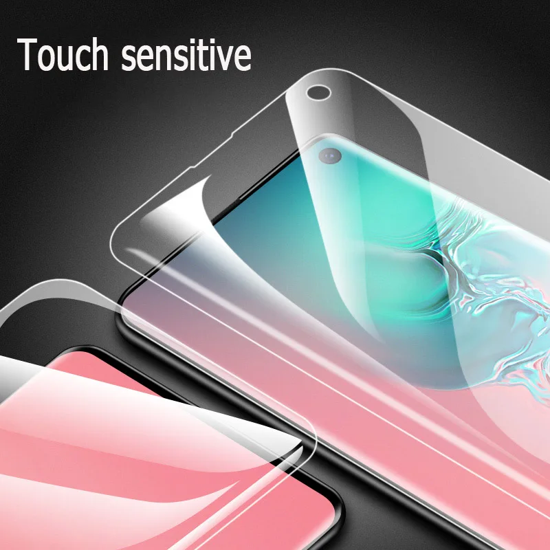 HYSOWENDLY 9D полное покрытие Защита экрана для Samsung galaxy S10 S8 S9 Plus lite мягкая Гидрогелевая