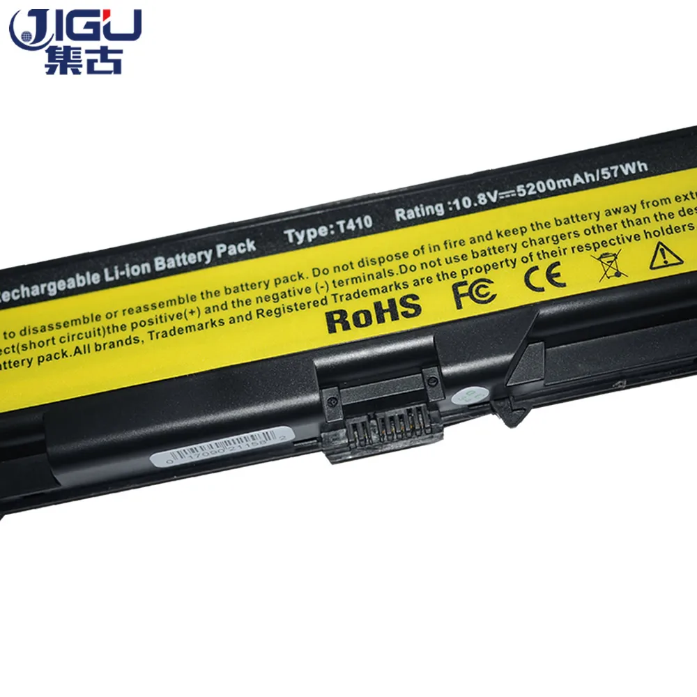 jigu battery for lenovo thinkpad edge 14 15 e40 e50 l410 l412 l420 l421 l510 l520 sl410 k t410 t510 t420 t520 w510 w520 free global shipping