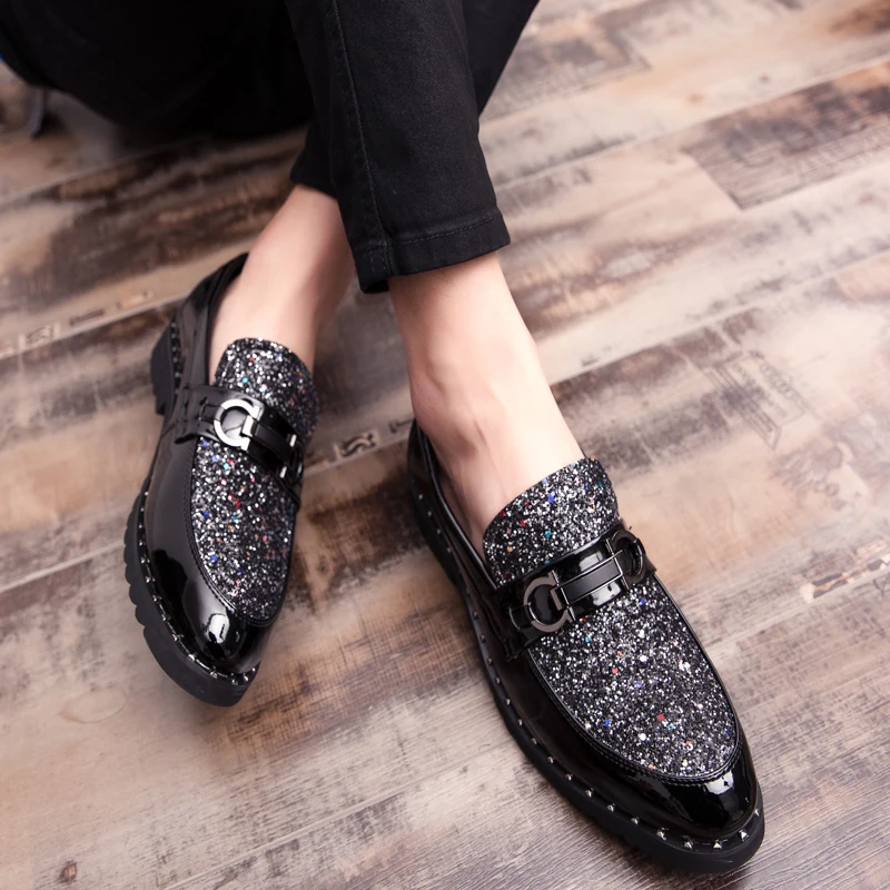 Thestron Men Loafers Casual Shoes Leather Fashion Footwear Blue Black Slip-On Mens Brand Designer | Обувь