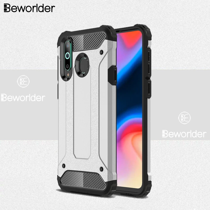 Чехол beworld для samsung Galaxy A8s двухслойный ТПУ поликарбонат полная защита теплозащита