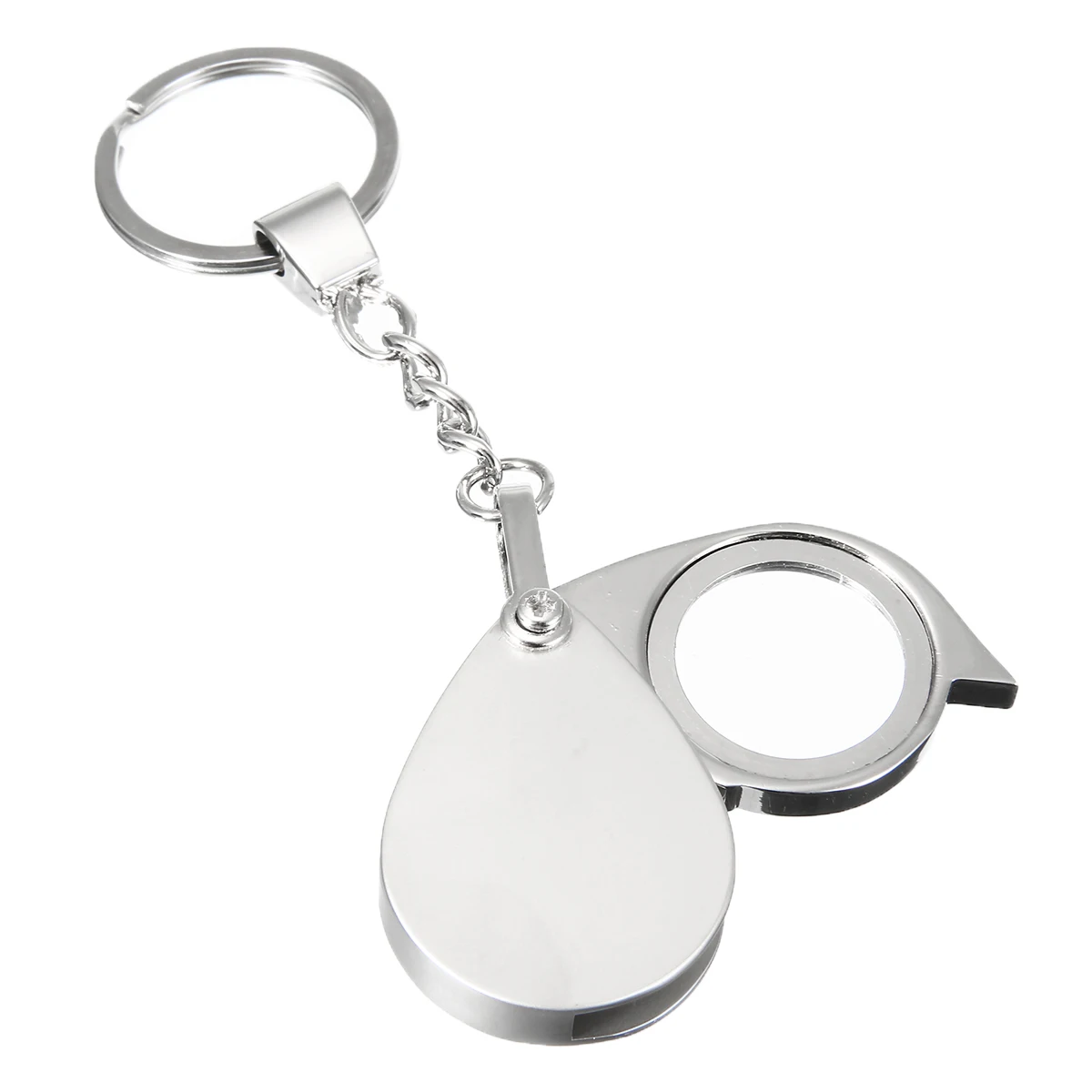 Складная увеличительная линза 8 раз увеличительное стекло карманная инструмент