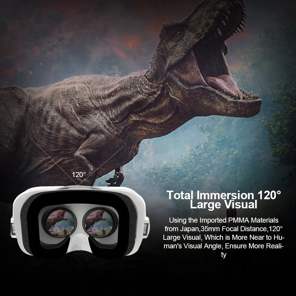 Bobovr z4 VR Box очки виртуальной реальности 3D Мини Google Cardboard 2 0 BOBO для 4 6 'мобильный