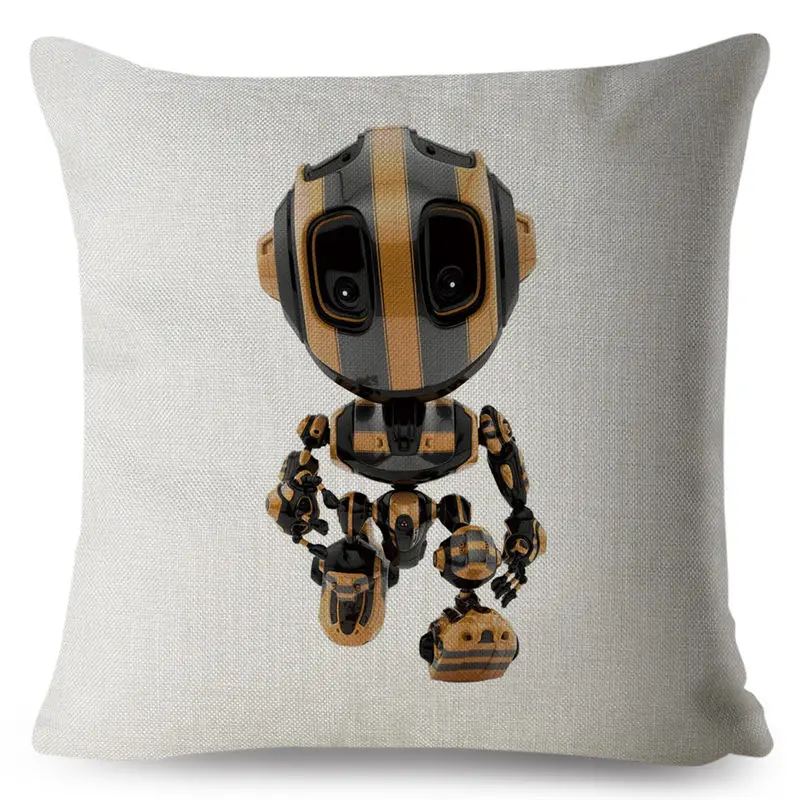 Мультяшный умный чехол для подушки 45*45 см | Дом и сад