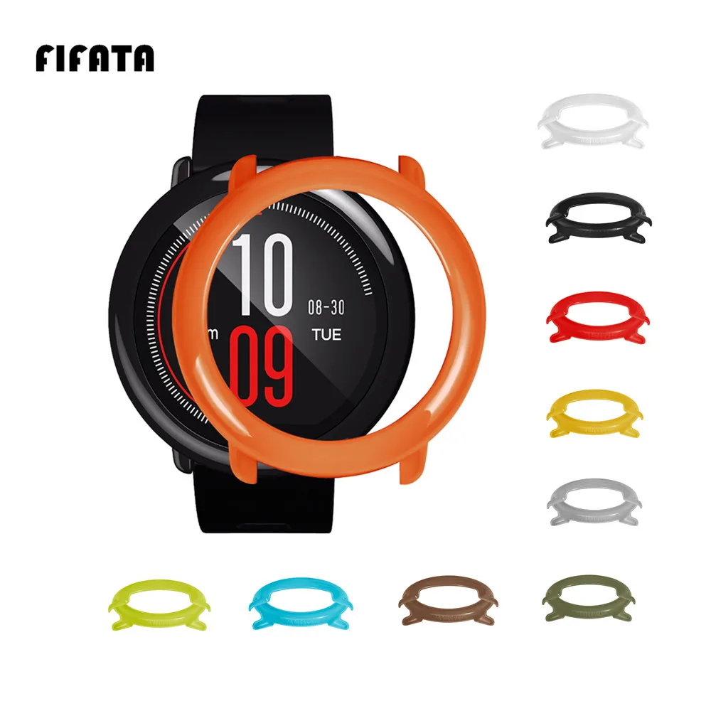 Разноцветный чехол FIFATA для Huami Amazfit Bip Bit Youth Edition защитный Xiaomi аксессуары часов|case