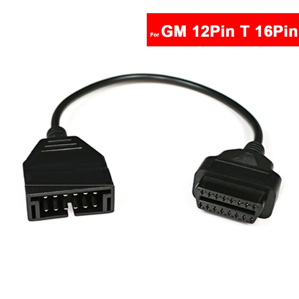 Для GM 12pin к OBD1 2 16Pin Разъем Автомобильный OBD II адаптер Бесплатная доставка |