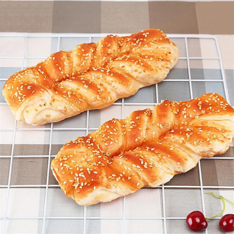 Искусственный хлеб искусственная еда мягкий имитация модели поддельный торт